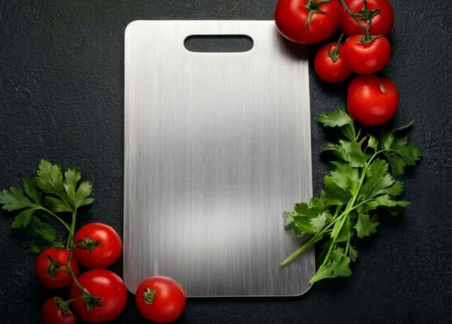 Titan Cut Pro titanium cutting board